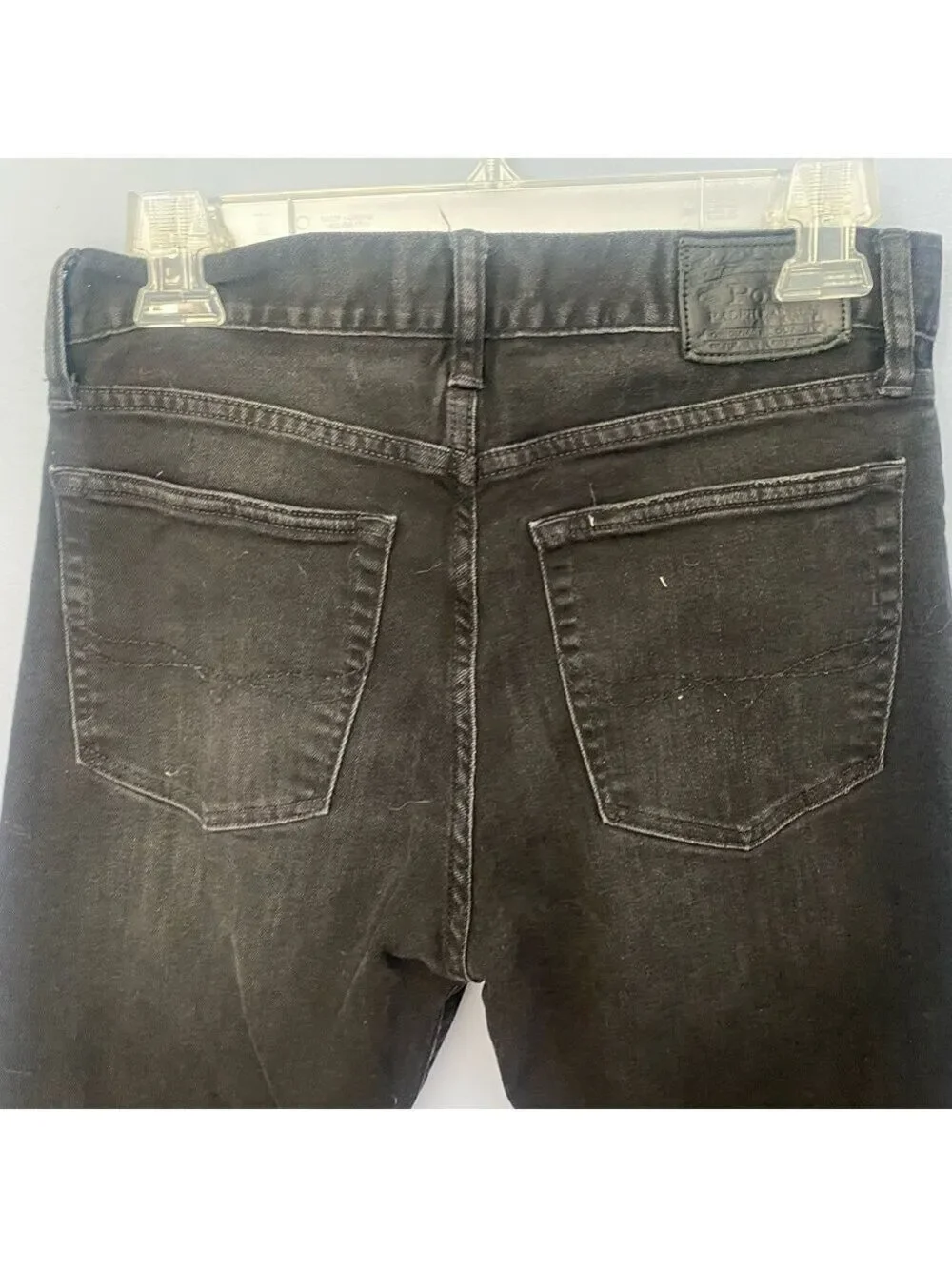 Polo Ralph Lauren Men’s Skinny Black Jeans Eldridge modern Casual 31x32